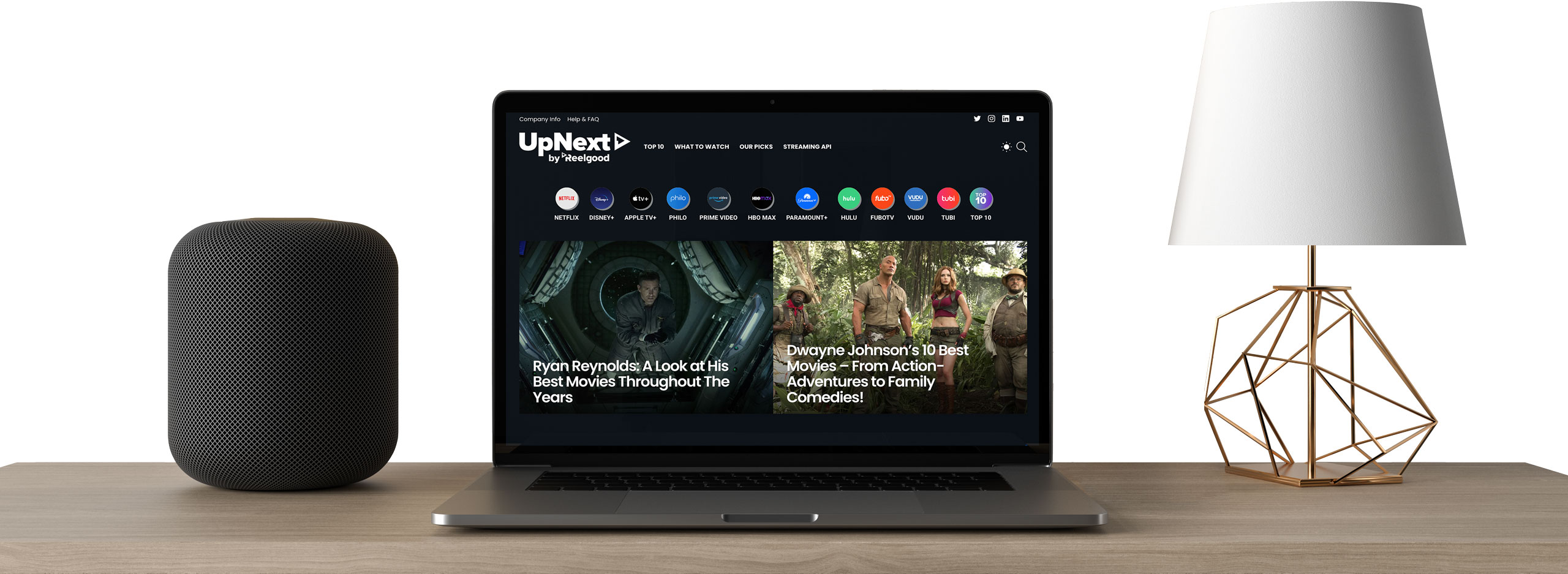 UpNext by Reelgood Dark Mode